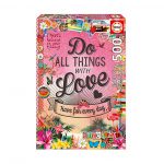 Puzzle 500 Do All Things With Love