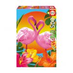 Puzzle 500 Pcs Flamingos-1
