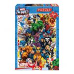 Puzzle 500 Pcs Herois Marvel