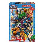 Puzzle 500 Pcs Herois Marvel
