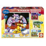 Puzzle Progressivo Mickey Mouse 12-16-20-25