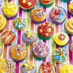 cup cakes coloridos