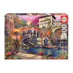 Puzzle 3000 Pcs Romance em Veneza
