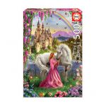 Puzzle 500 Pcs fada e Unicórnio