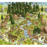 Puzzle 1000 Pcs Degano, Black Forest Habitat