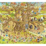 Puzzle 1000 Pcs Degano Monkey Habitat