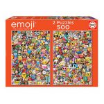 Puzzle 2×500 Pcs Emoji