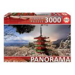 Puzzle 3000 Pcs Monte Fudji Japão Panorama