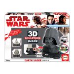 Puzzle 3D Escultura Dart Vader p colorir