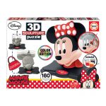 Puzzle 3D Escultura Minnie pcolorir