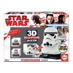 Puzzle 3D Escultura Stormstrooper p colorir