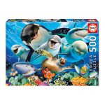 Puzzle 500 Pcs Selfie Debaixo de Água