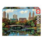 Puzzle 8000 Pcs Central Park Bow Bridge