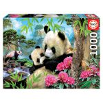 Puzzle 1000 Pcs Ursos Panda