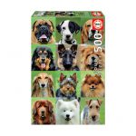 Puzzle 500 Pcs Colagem de Cães