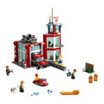 Lego City Quartel Dos Bombeiros-2