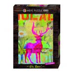 Puzzle-1000-Pcs-Oh-Deer-Pink-One-29560-a
