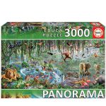 Puzzle -3000-Pcs-Vida-Selvagem-Fragmento-Panorama-17133-a