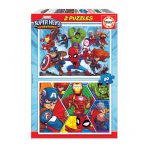 Puzzle-2×20-Pcs-Super-Heroe-Adventures-EDUCA-18648-1