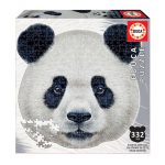 Puzzle-353-Pcs-Panda-Animal-Face-Shaped-EDUCA-18476-a