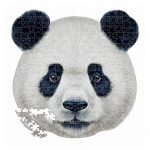 Puzzle-353-Pcs-Panda-Animal-Face-Shaped-EDUCA-18476-b