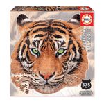 Puzzle-375-Pcs-Tigre-Animal-Face-Shaped-EDUCA-18475-a