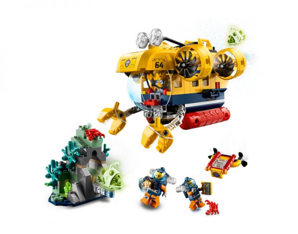 lego city submarino