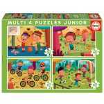 Multi-4-Puzzles-Desportos-EDUCA-18602-b