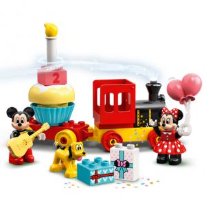 Lego duplo Comboio com bolo de anos e Mickey, Minie e Pluto