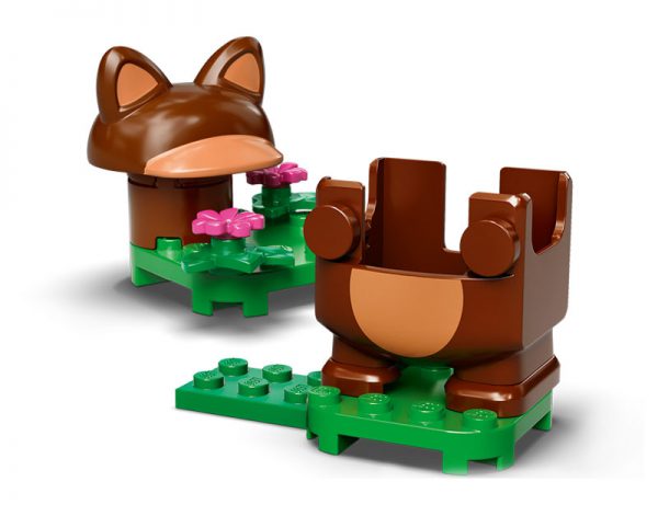 pack power up Tanuki do LEGO Super Mario