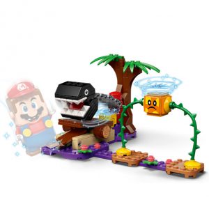 Lego Super Mário expansão do nível na selva