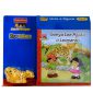 Livro educativo com figura incluída da Fisher Price sobre Leopardos.
