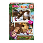 121080-Puzzle-2×20-Pcs-Masha-&-Michka-Educa-18643-cx