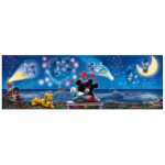 121560-Puzzle-1000-Pcs-Panorama-Mickey-&-Minnie-Clementoni-C39449-