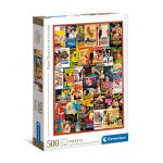 121563-Puzzle-500-Pcs-Classic-Romance-Clementoni-C35097