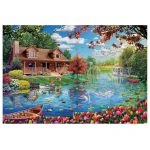 121614-Puzzle-5000-Pcs-Casa-No-Lago-EDUCA-19056