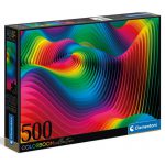 121775-Puzzle-500-Pcs-Colorboom,-Waves-Clementoni-C35093