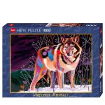 121841-Puzzle-1000-Pcs-Precious-Animals-Night-Wolf-HEYE-HY29939