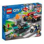 LEGO CITY Bombeiros e Perseguição Policial 60319