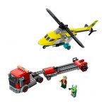 LEGO CITY Transporte de Helicóptero de Salvamento 60343 1