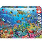 Puzzle 1000 Pcs Tartarugas no Paríso