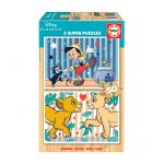 Puzzle 2×50 Pcs Disney Classics