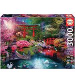 Puzzle 3000 Pcs Jardim Japonês