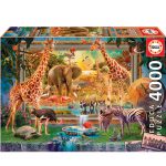 Puzzle 4000 Pcs Savana Ganhando Vida