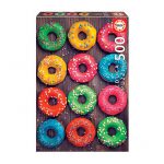 Puzzle 500 Pcs Donuts Coloridos