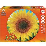 Puzzle 800 Pcs Girassol Round Puzzle