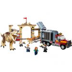 LEGO JURASSIC Fuga dos Dinossauros Atrociraptor e TRex 76948 1