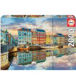 00122565 – Puzzle 2000 Pcs Porto de Copenhaga