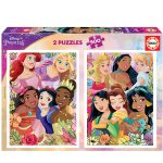 00122570 – Puzzle 2×500 Pcs Disney Princess