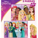00122575 – Puzzle 2×100 Pcs Disney Princess 1